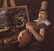 Paul Bril Self-Portrait oil painting reproduction